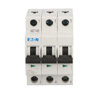 Wyłącznik nadprądowy 3P C 2A 15kA AC FAZ C2/3 278861