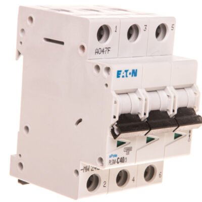 Wyłącznik nadprądowy 3P C 40A 10kA AC PLSM-C40/3-MW 242478