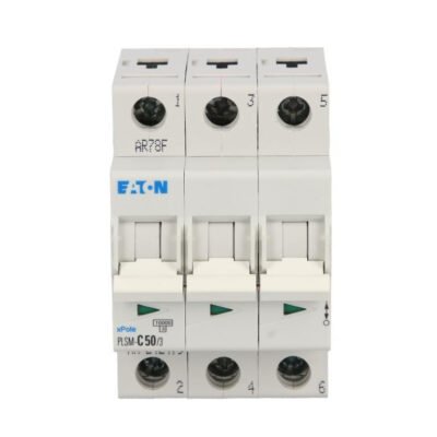 Wyłącznik nadprądowy 3P C 50A 10kA AC PLSM-C50/3-MW 242479