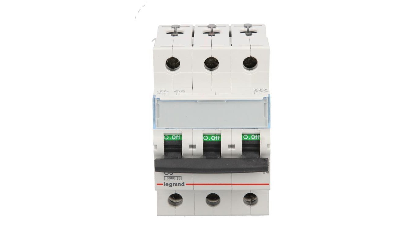 Wyłącznik nadprądowy 3P C 6A 6kA AC S303 TX3 403541