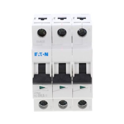 Wyłącznik nadprądowy 3P D 0,5A 15kA AC FAZ-D05/3 278880