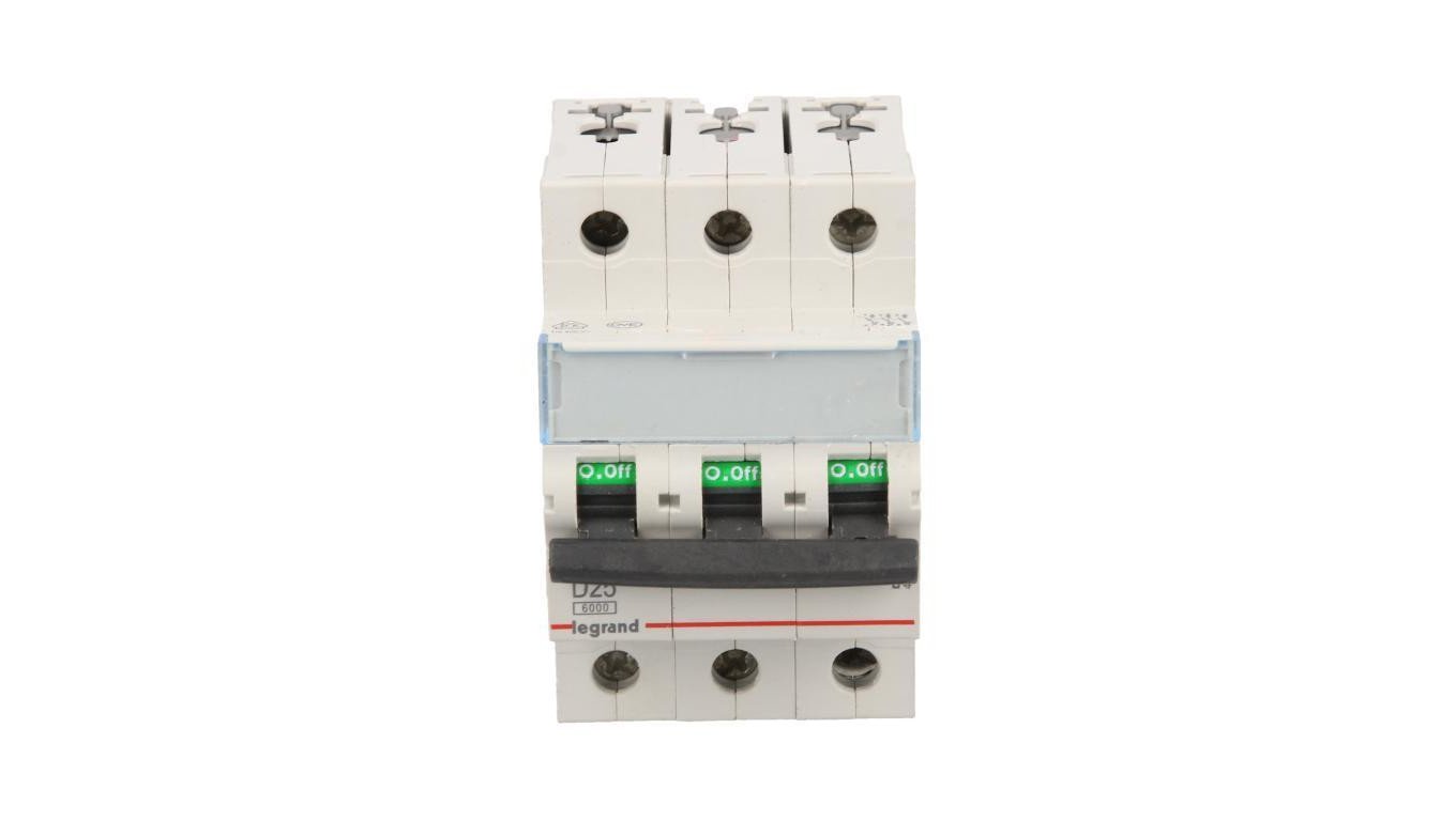 Wyłącznik nadprądowy 3P D 25A 6kA AC S303 TX3 403757