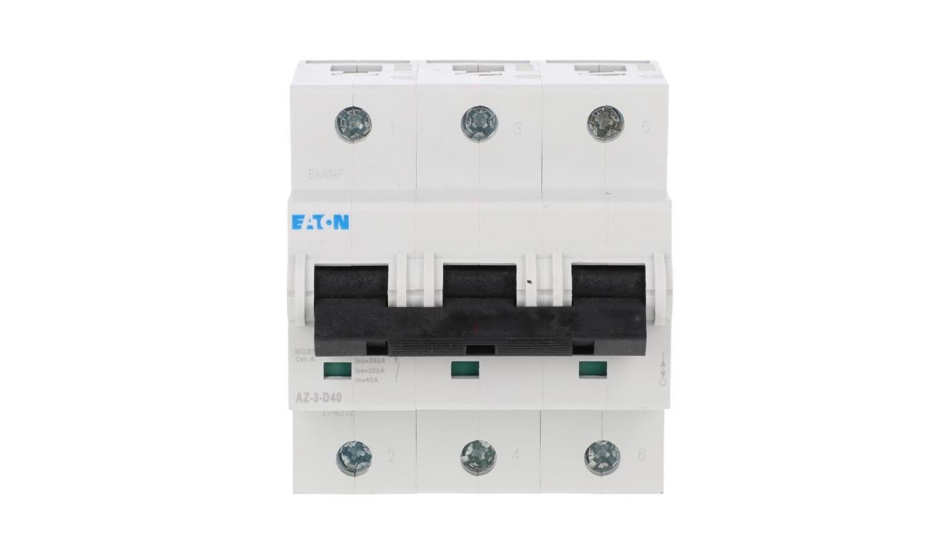 Wyłącznik nadprądowy 3P D 40A 25kA AC AZ-3-D40 174518