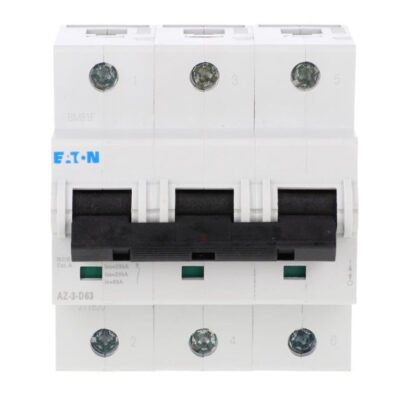 Wyłącznik nadprądowy 3P D 63A 25kA AC AZ-3-D63 211820