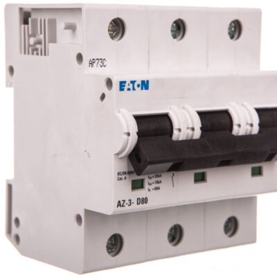 Wyłącznik nadprądowy 3P D 80A 20kA AC AZ-3-D80 211824