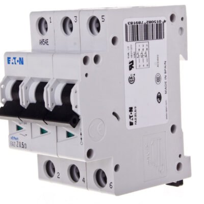 Wyłącznik nadprądowy 3P Z 0,5A 10kA AC FAZ Z05/3 278918