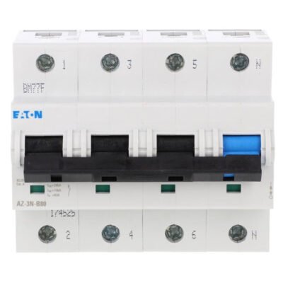 Wyłącznik nadprądowy 3P+N B 80A 25kA AC AZ-3N-B80 174525