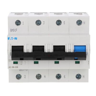 Wyłącznik nadprądowy 3P+N C 20A 25kA AC AZ-3N-C20 211773