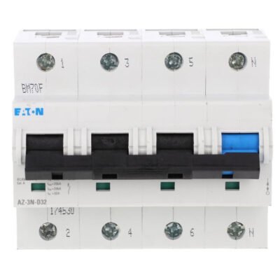 Wyłącznik nadprądowy 3P+N D 32A 25kA AC AZ-3N-D32 174530