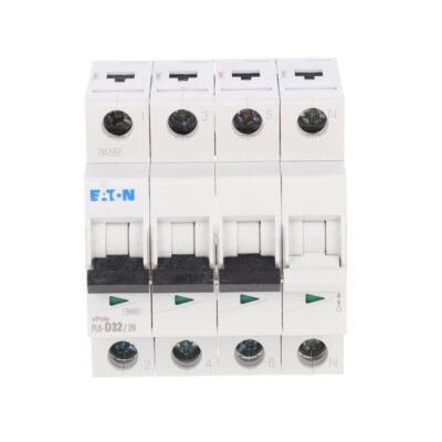 Wyłącznik nadprądowy 3P+N D 32A 6kA AC PL6-D32/3N 165042