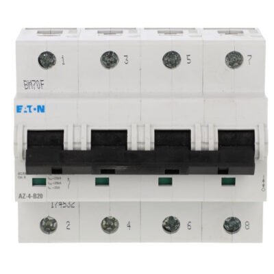 Wyłącznik nadprądowy 4P B 20A 25kA AC AZ-4-B20 174532