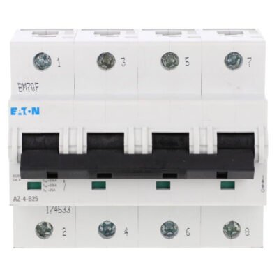 Wyłącznik nadprądowy 4P B 25A 25kA AC AZ-4-B25 174533