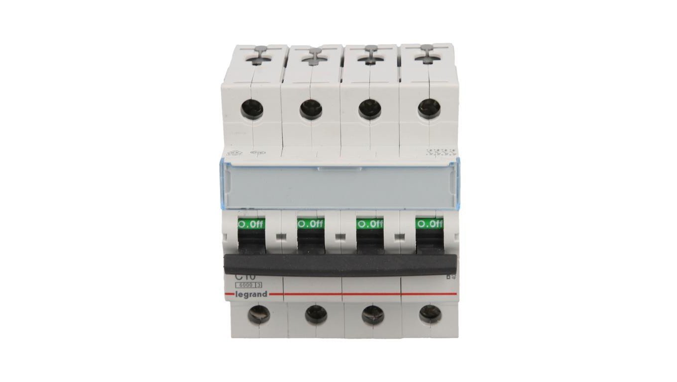 Wyłącznik nadprądowy 4P C 10A 6kA AC S304 TX3 403560