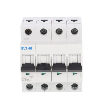 Wyłącznik nadprądowy 4P C 20A 6kA AC PL6-C20/4 166522