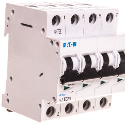 Wyłącznik nadprądowy 4P C 32A 15kA AC FAZ C32/4 279064