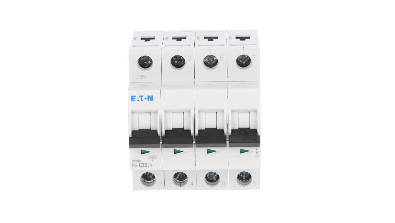 Wyłącznik nadprądowy 4P C 32A 6kA AC PL6-C32/4 166526