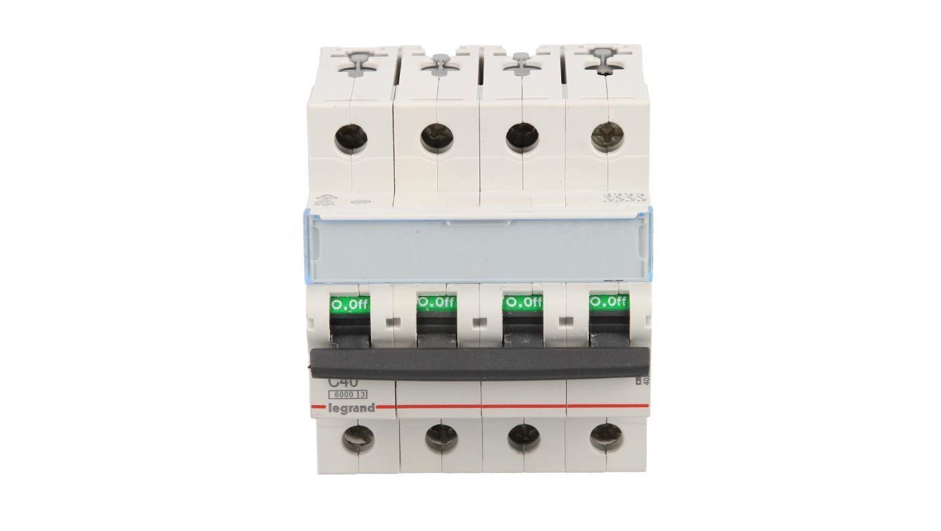Wyłącznik nadprądowy 4P C 40A 6kA AC S304 TX3 403566