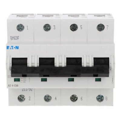 Wyłącznik nadprądowy 4P C 50A 25kA AC AZ-4-C50 211792