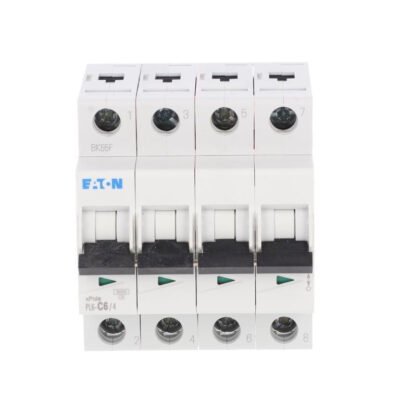 Wyłącznik nadprądowy 4P C 6A 6kA AC PL6-C6/4 166531