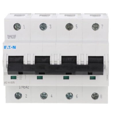 Wyłącznik nadprądowy 4P D 25A 25kA AC AZ-4-D25 174542