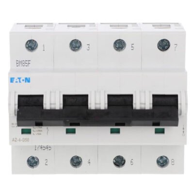 Wyłącznik nadprądowy 4P D 50A 25kA AC AZ-4-D50 174545