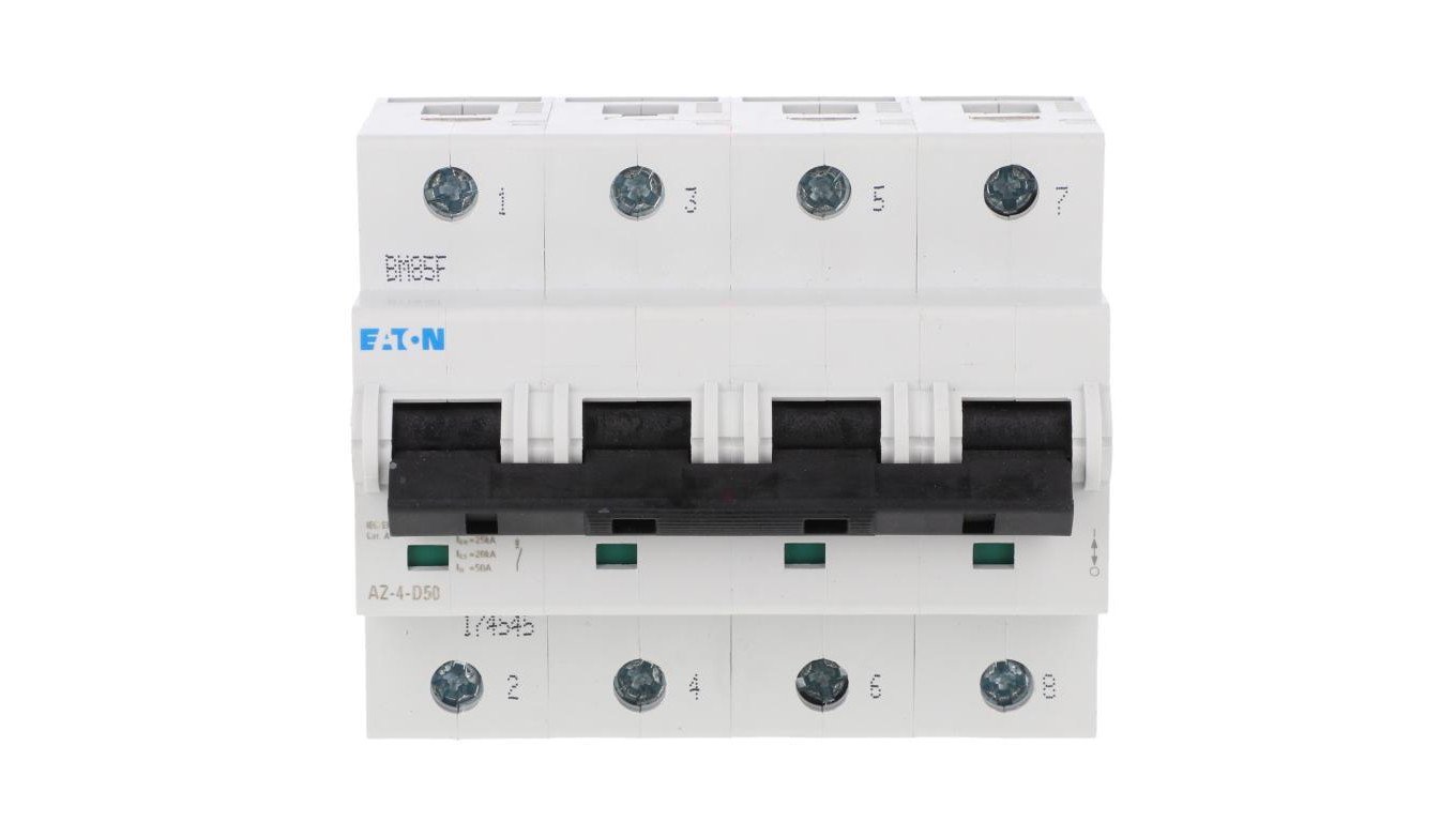 Wyłącznik nadprądowy 4P D 50A 25kA AC AZ-4-D50 174545