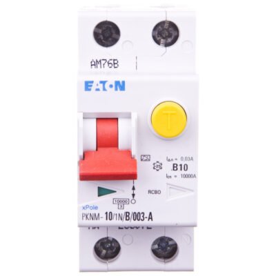Wyłącznik różnicowo-nadprądowy 2P 10A B 0,03A typ A PKNM 10/1N/B/003-A-MW 236072