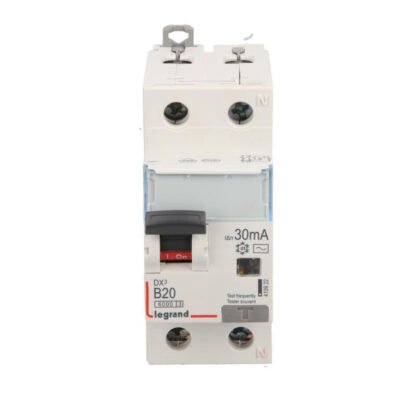 Wyłącznik różnicowo-nadprądowy 2P 20A B 0,03A typ AC P312 DX3 410922