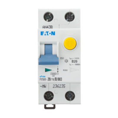 Wyłącznik różnicowo-nadprądowy 2P 20A B 0,03A typ AC PKNM 20/1N/B/003 236235