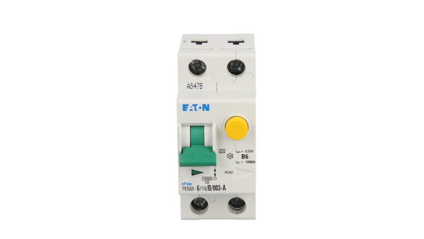 Wyłącznik różnicowo-nadprądowy 2P 6A B 0,03A typ A PKNM 6/1N/B/003-A-MW 236012