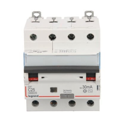 Wyłącznik różnicowo-nadprądowy 4P 25A C 0,03A typ AC P314 DX3 411188