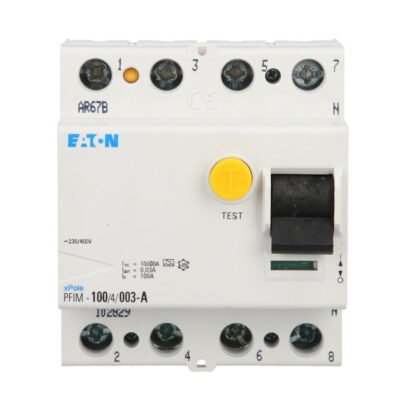 Wyłącznik różnicowoprądowy 4P 100A 0,03A typ A PFIM-100/4/003-A 102829