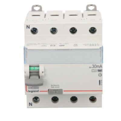 Wyłącznik różnicowoprądowy 4P 25A 0,03A typ F (HPI) SERII DX3 411694