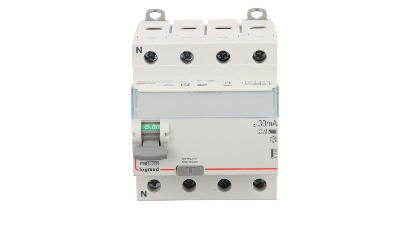 Wyłącznik różnicowoprądowy 4P 25A 0,03A typ F (HPI) SERII DX3 411694