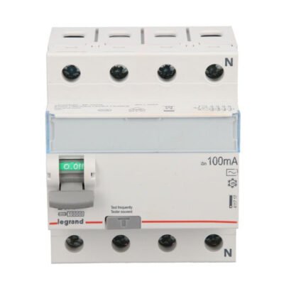 Wyłącznik różnicowoprądowy 4P 25A 0,1A typ AC P304 TX3 411717