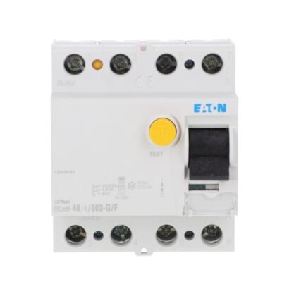 Wyłącznik różnicowoprądowy 4P 40A 0,03A 10kA typ G/F FRCMM-40/4/003-G/F 187409
