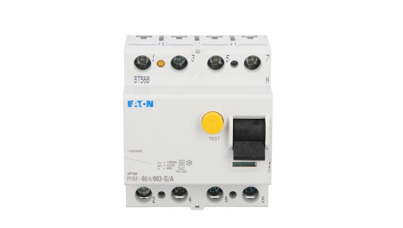 Wyłącznik różnicowoprądowy 4P 40A 0,03A typ G/A 10kA PFIM-40/4/003-G/A-MW 235454