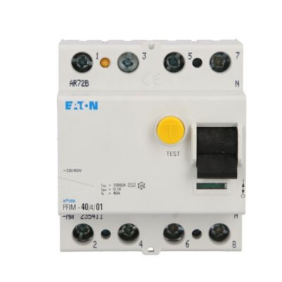 Wyłącznik różnicowoprądowy 4P 40A 0,1A typ AC PFIM-40/4/01-MW 235411