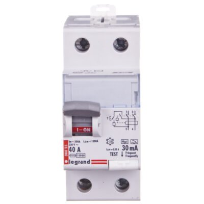 Wyłącznik różnicowoprądowy P 302 2P 40A 0,03A Typ F (HPI) SERII DX3 411591