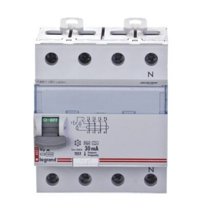 Wyłącznik różnicowoprądowy P 304 4P 40A 0,03A Typ F (HPI) SERII DX3 411695