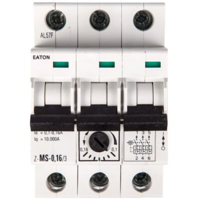 Wyłącznik silnikowy 3P 0,06kW 0,1-0,16A Z-MS-0,16/3 248402