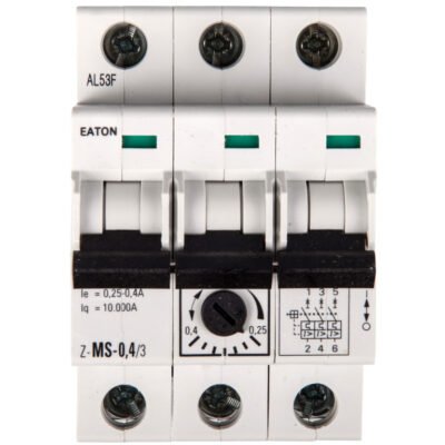 Wyłącznik silnikowy 3P 0,09kW 0,25-0,4A Z-MS-0,40/3 248404