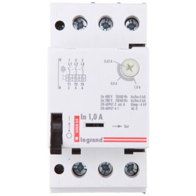Wyłącznik silnikowy 3P 0,25kW 0,63-1A M 250 1 606804
