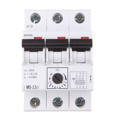 Wyłącznik silnikowy 3P 0,75kW 1,6-2,5A Z-MS-2,5/3 248408
