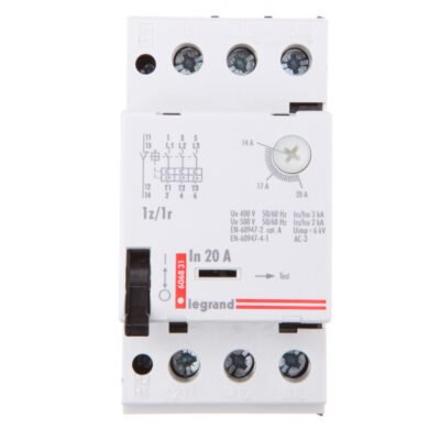 Wyłącznik silnikowy 3P 9kW 14-20A M 250 1R/1Z 20 606831