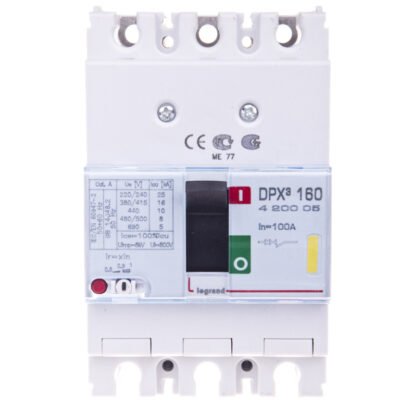 Wyłączniki mocy 3P 100A 16kA DPX3 160 420005