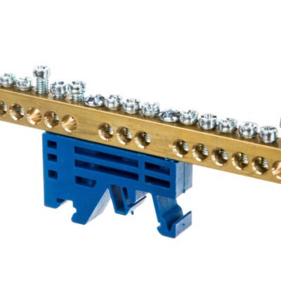 Zacisk przyłączeniowy 15x4mm2 niebieski PE Z-3103 84010003