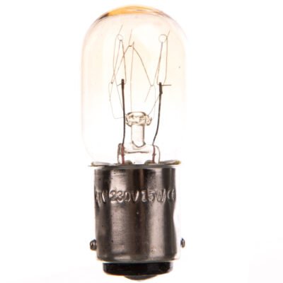 Żarówka BA15 specjalna do maszyny do szycia 15W 90lm 3000K AC230V ZS-MSBA15-15