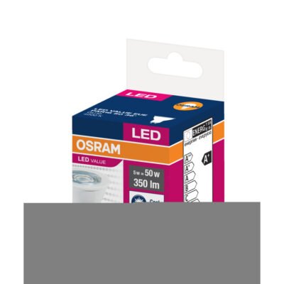 Żarówka LED VALUE 50 GU10 4,5W 350lm 4000K 840 (36 stopni) 4058075198616