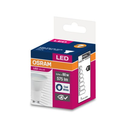 Żarówka LED VALUE 50 GU10 6,9W 575lm 4000K 840 (120 stopni) 4058075198883